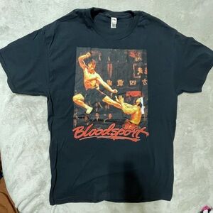 Bloodsport Graphic Black T-Shirt